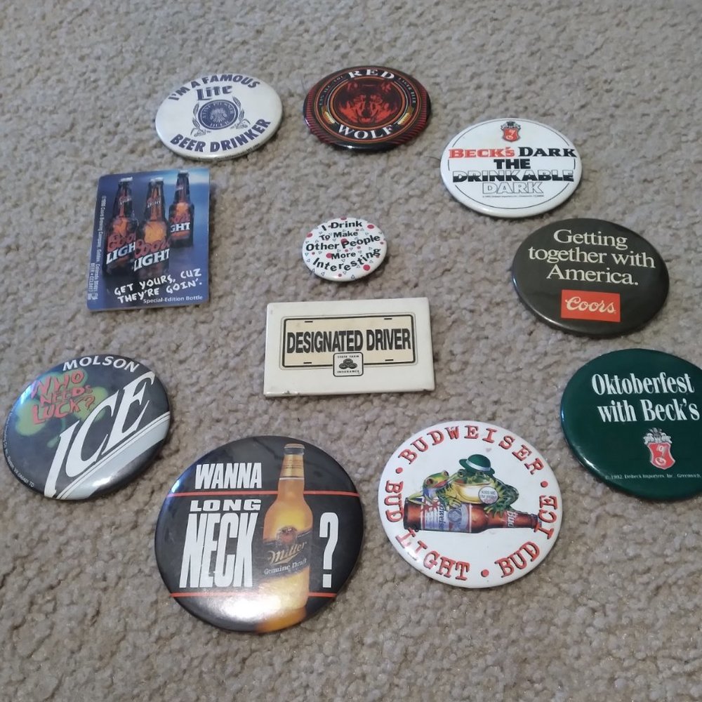 Drinking Buttons
